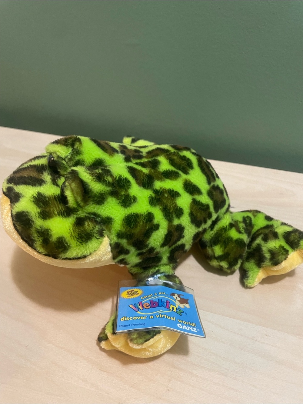 Ganz Webkinz Bullfrog - with code - Picture 2 of 3